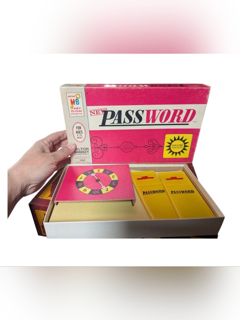 Vintage "New Password" Board Game Volume Eight 1962 Milton Bradley
